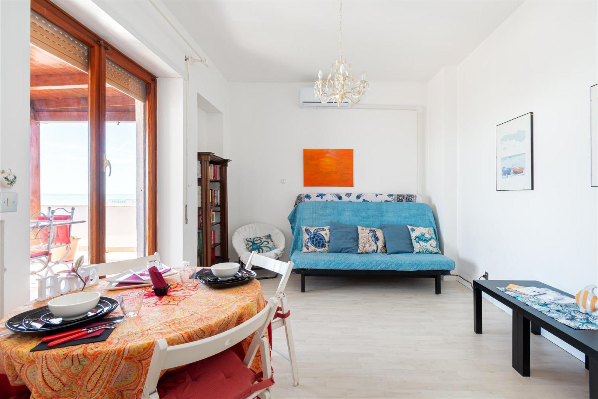 Ostia Attico Fronte Mare Apartment ภายนอก รูปภาพ